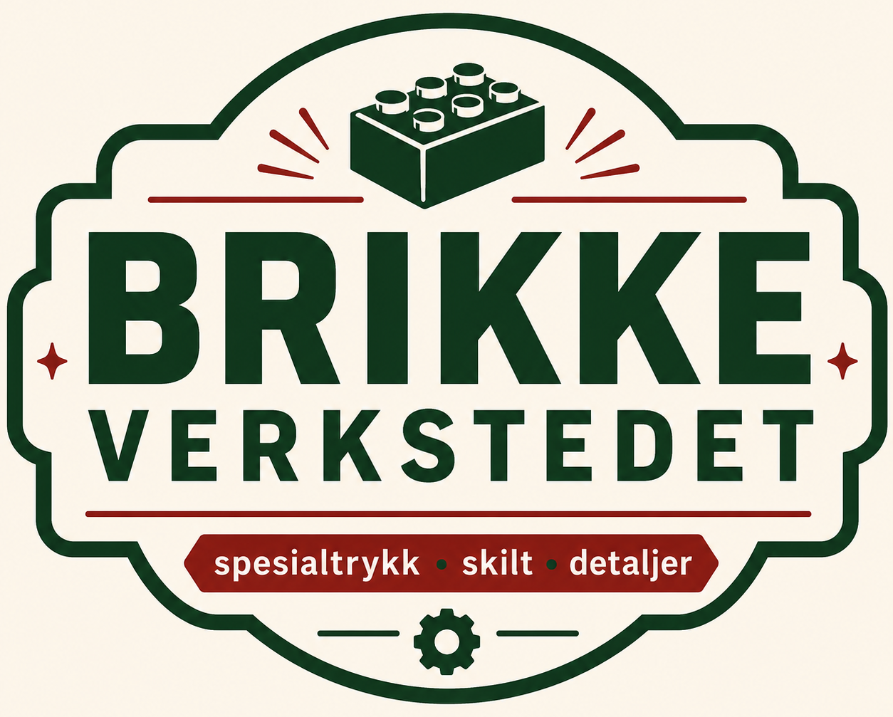 Brikkeverkstedet – spesialtrykk, skilt og detaljer